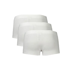 Bikkembergs White Polyester Men Boxer - Boxer Briefs
