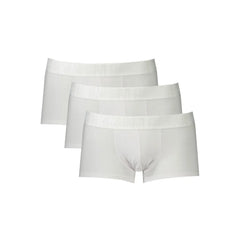 Bikkembergs White Polyester Men Boxer - Boxer Briefs