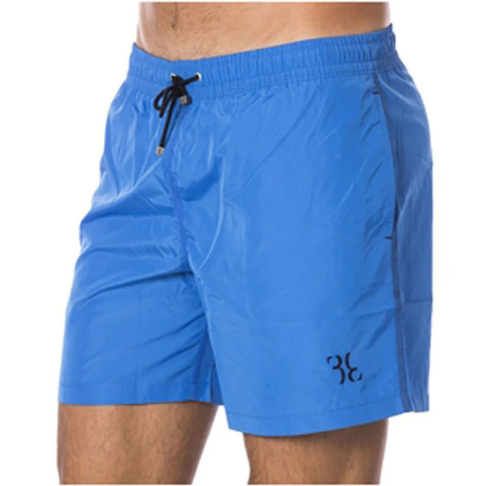 Billionaire Italian Couture Blue Polyester Men’s Swimwear Boxer - Swim Boxers