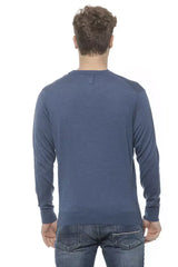 Billionaire Italian Couture Elegant Cashmere V-Neck Men’s Sweater - S - Sweaters