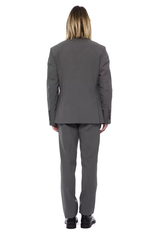 Billionaire Italian Couture Gray Wool Men’s Blazer - Sport Jackets