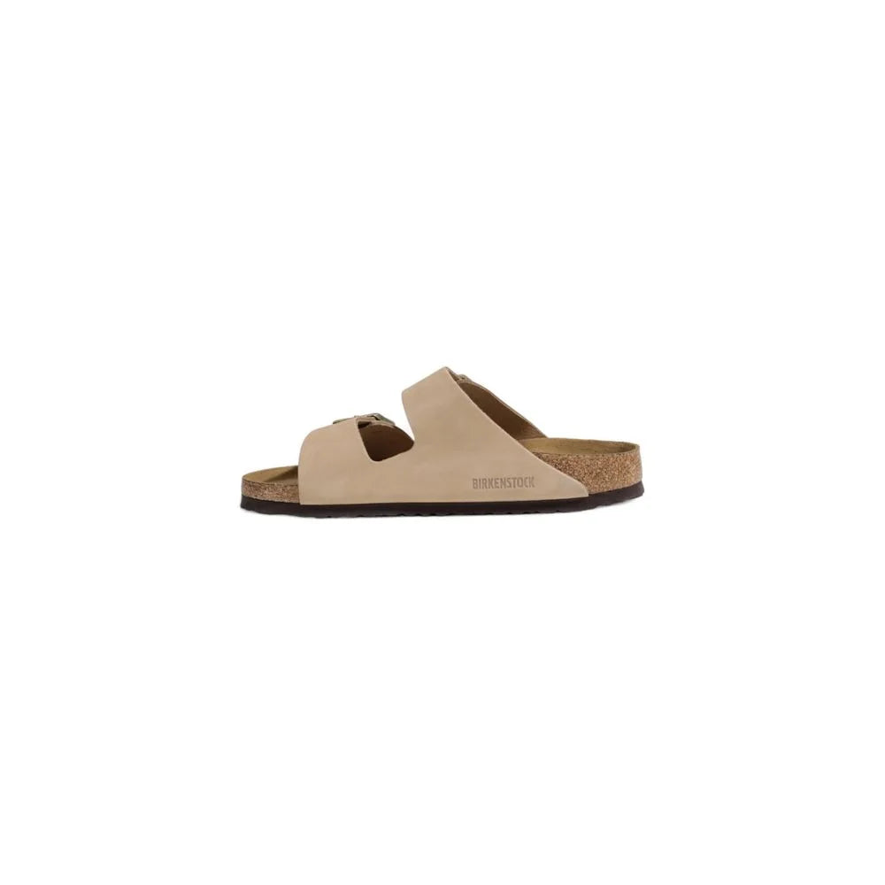 Birkenstock Beige Nubuc Leather Sandal - EU36/US6 - Sandals