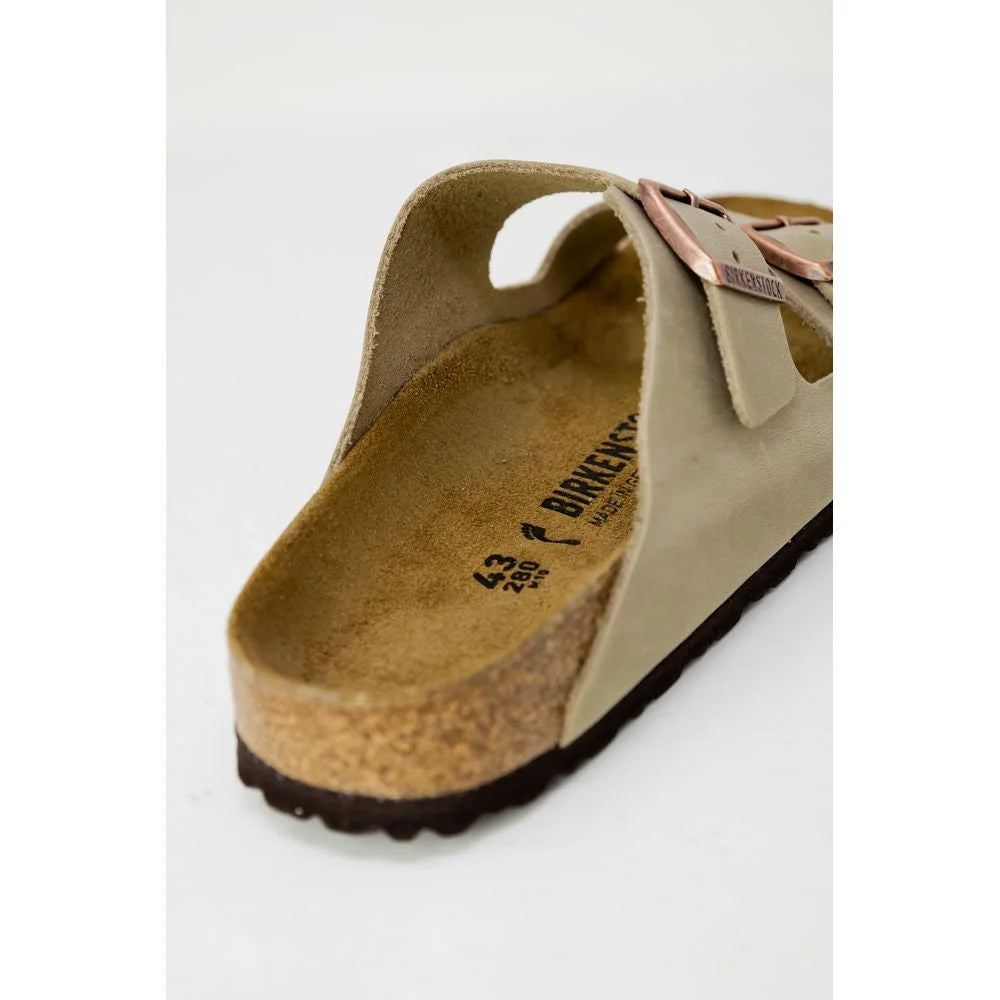 Birkenstock Beige Synthetic Slipper - EU42/US9 - Sandals