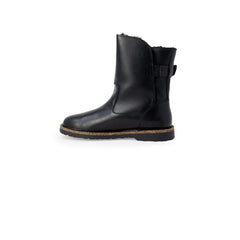 Birkenstock Black Leather Ankle - Boots