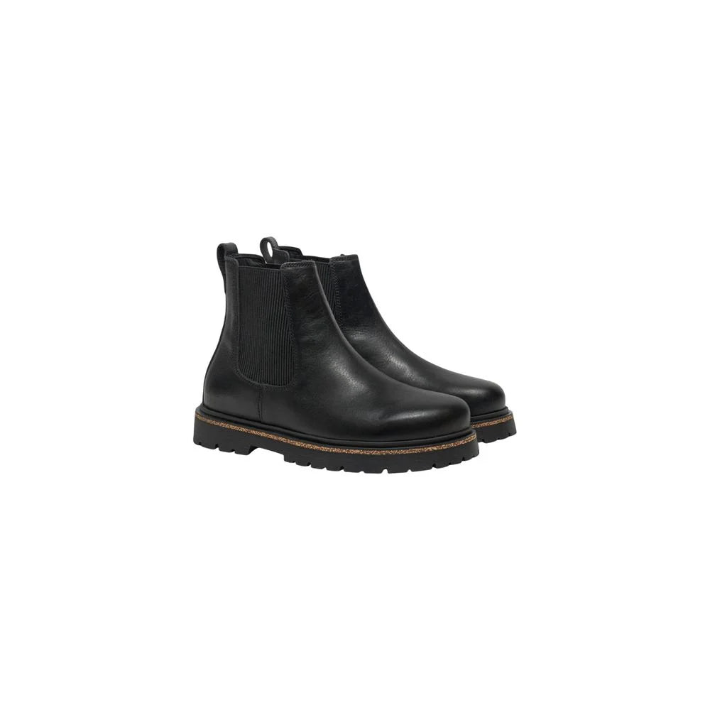 Birkenstock Černé kožené kotníkové boty - EU38/US8