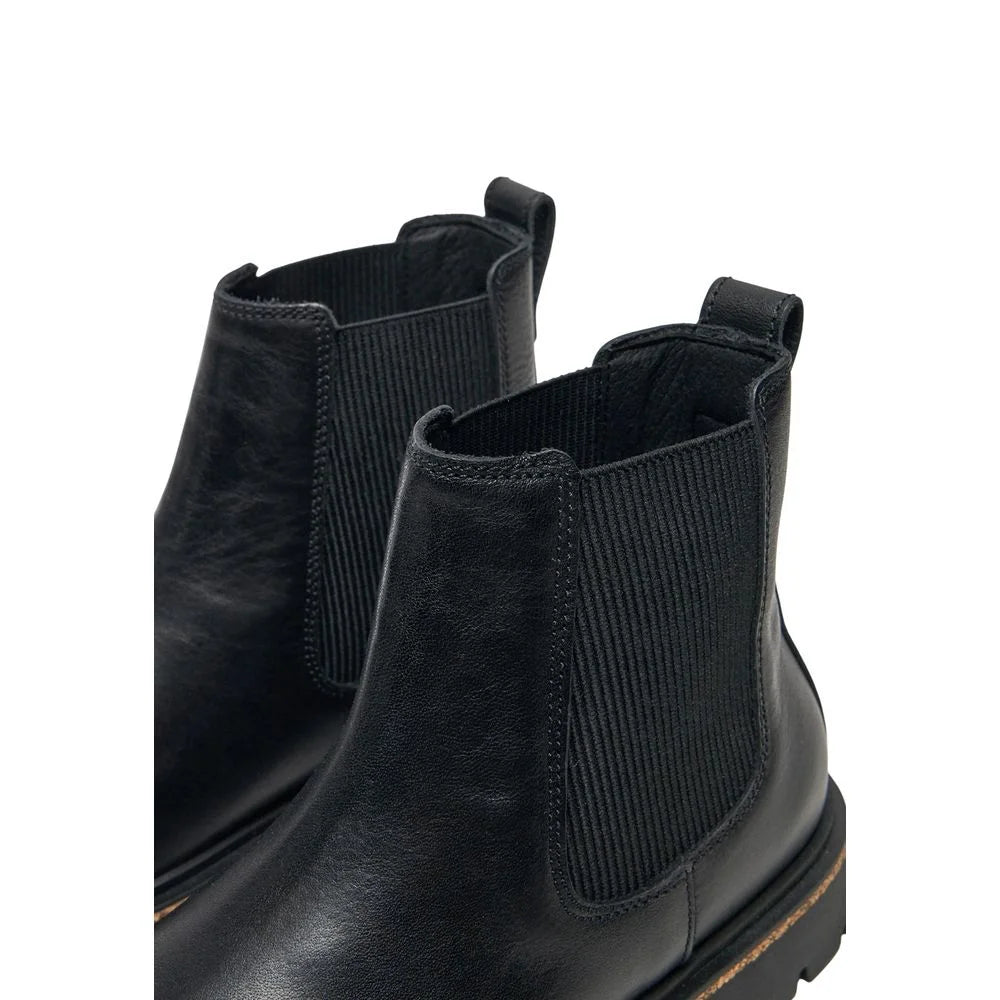 Birkenstock Černé kožené kotníkové boty - EU38/US8