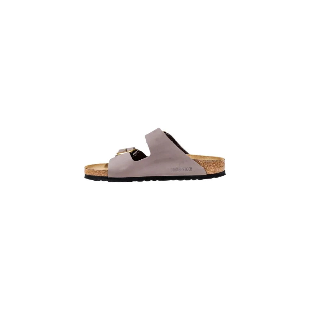 Birkenstock Purple Suede Leather Strap-On Sandals - EU37/US7