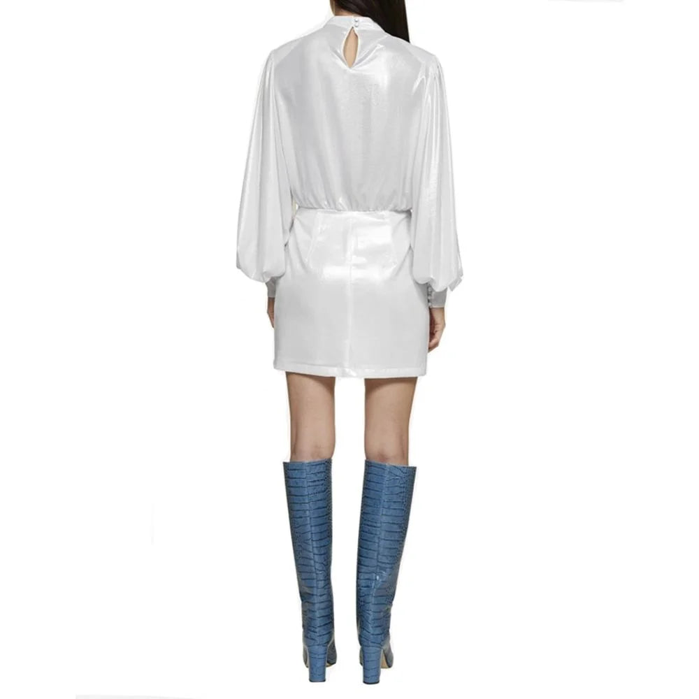 BLANCA VITA Abelia Laminated Mini Dress - 42