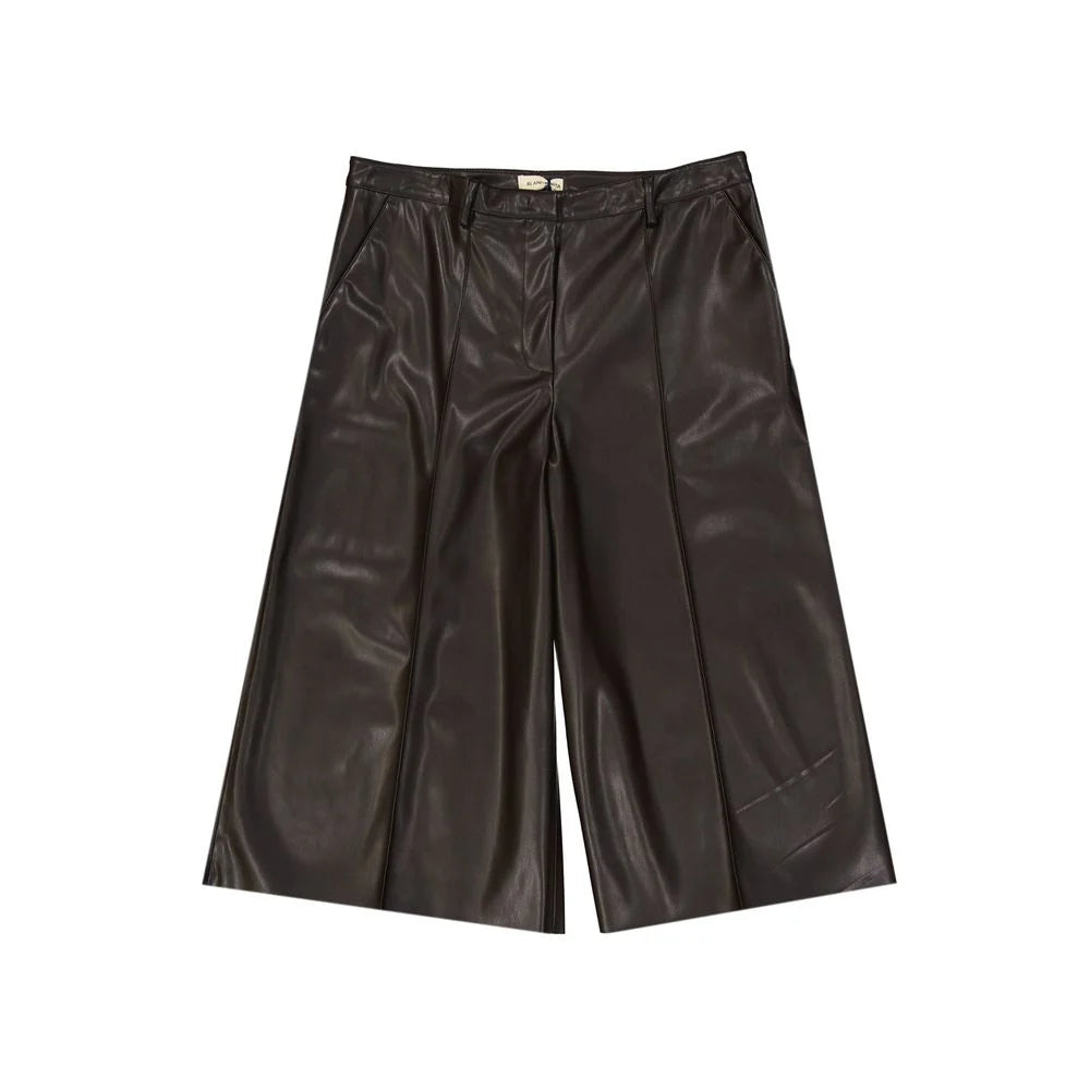 BLANCA VITA Faux Leather Shorts - IT46 | S - Shorts