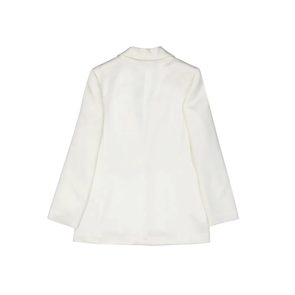 BLANCA VITA Satin Effect Jacket - 40 - Coats & Jackets