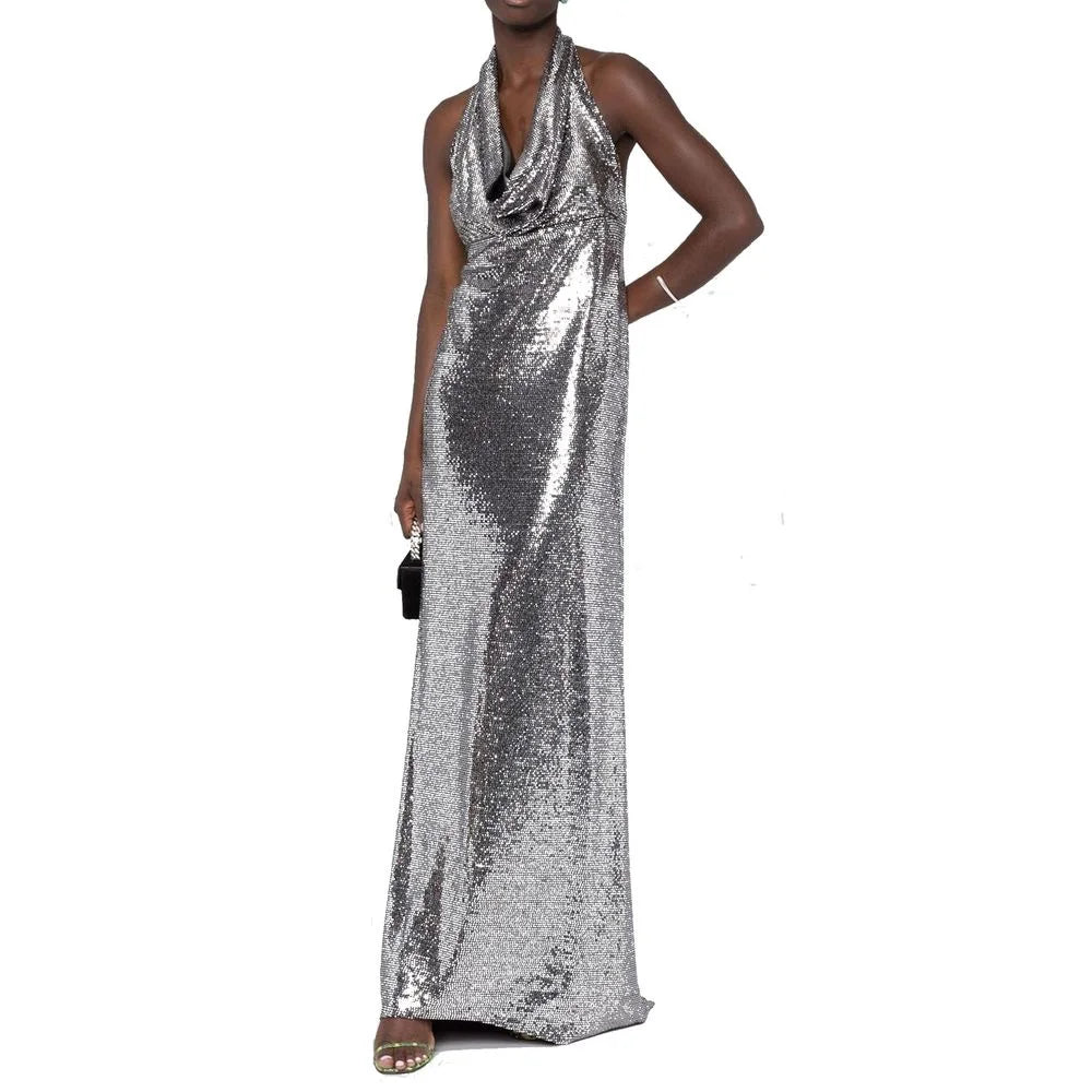 BLANCA VITA Sequin-Embellished Long Dress - Dresses
