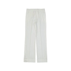 BLANCA VITA White Polyester Casual Pants - 42
