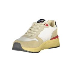 Blauer Beige Polyester Men Sneaker - Sneakers
