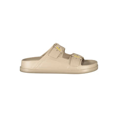 Blauer Beige Polyethylene Sandal - Sandals