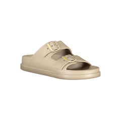 Blauer Beige Polyethylene Sandal - Sandals