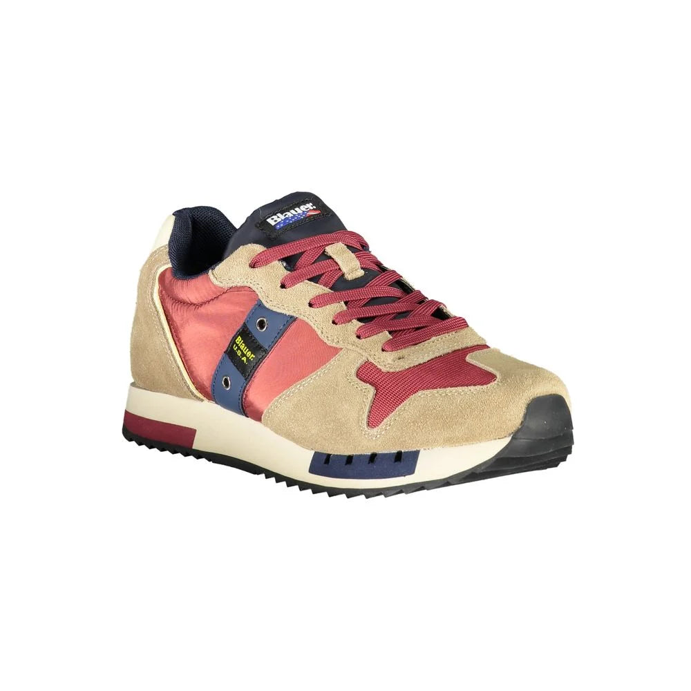 Blauer Beige Sports Sneakers with Contrast Accents - EU41/US8 - Sneakers