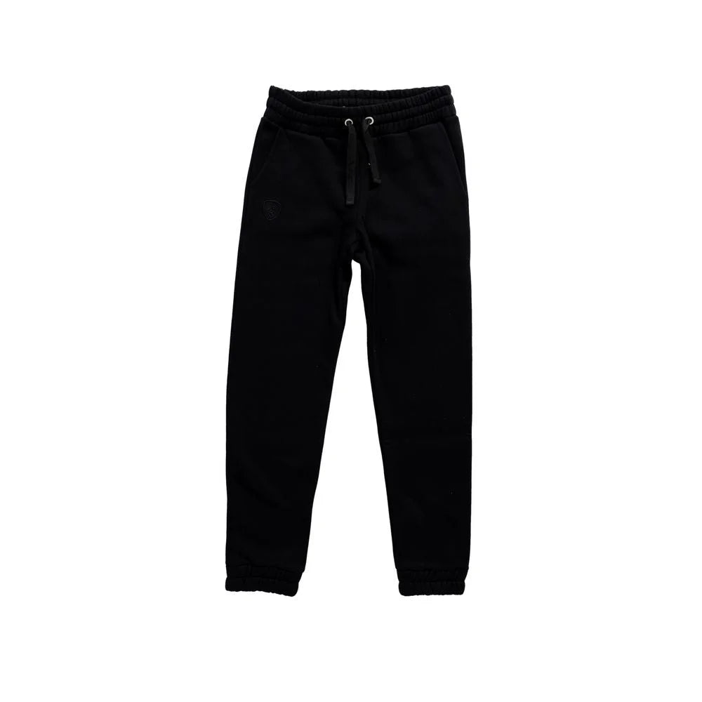 Blauer Black Cotton Joggers Workout Pant