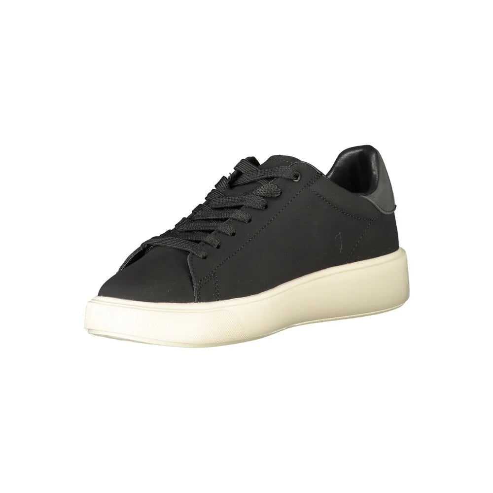 Blauer Black Leather Men Sneaker - Sneakers