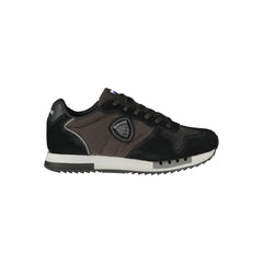 Blauer Black Leather Men Sneaker - Sneakers