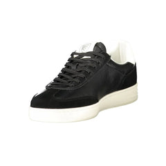 Blauer Black Leather Men Sneaker - Sneakers