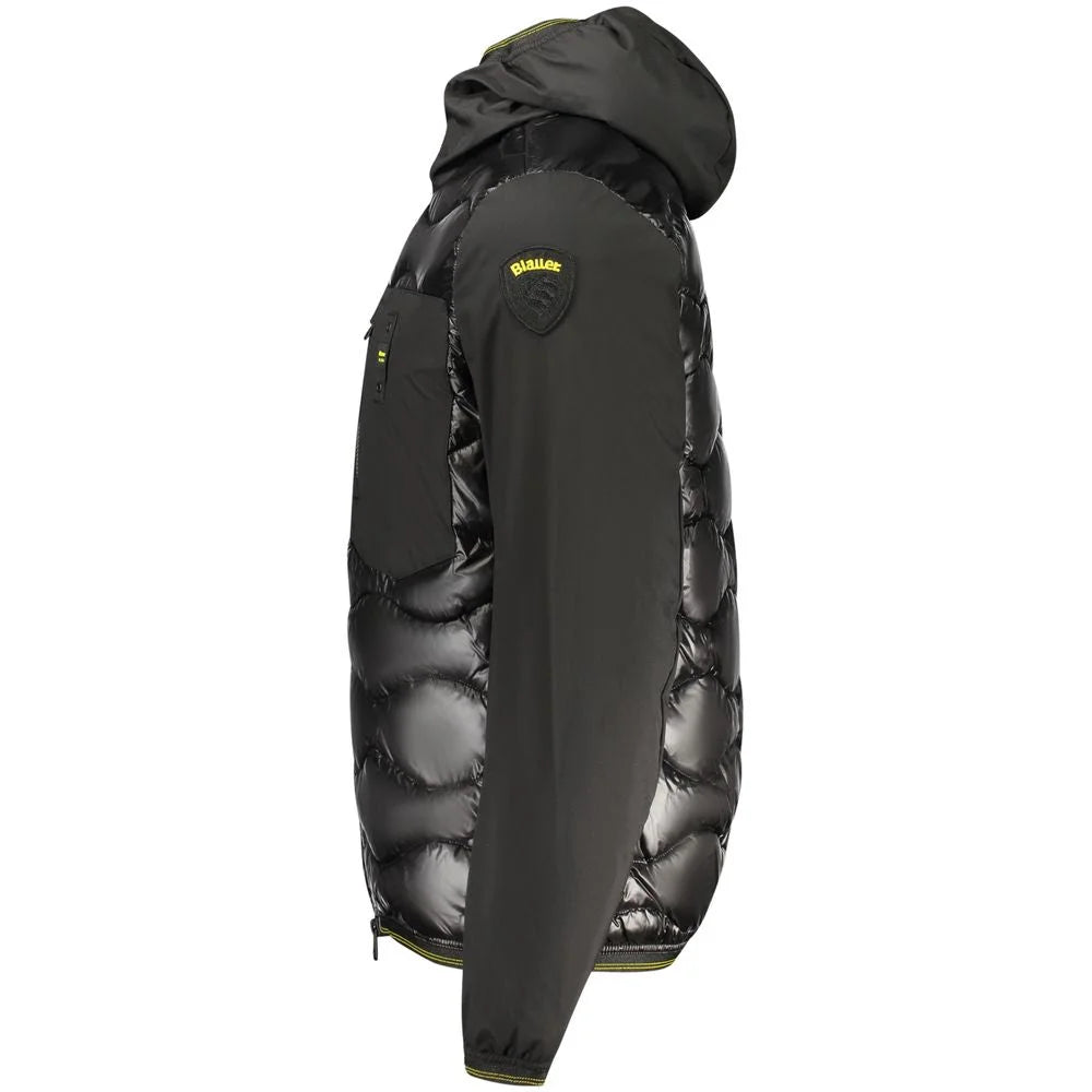 Blauer Black Polyamide Jackets & Coat