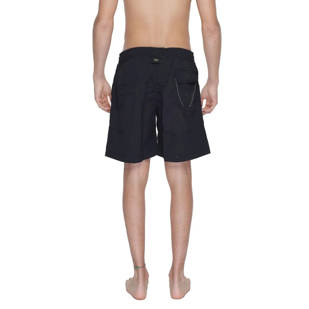 Blauer Black Polyamide Swim Short - IT44 | S