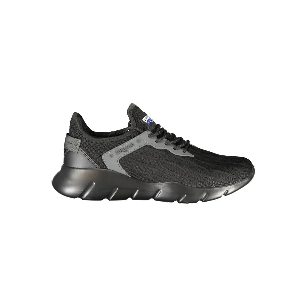 Blauer Black Polyester Men Sneaker - Sneakers