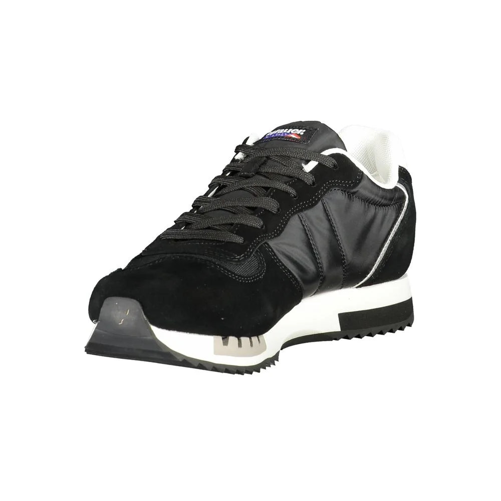 Blauer Black Polyester Men Sneaker - Sneakers