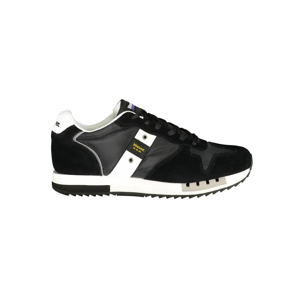 Blauer Black Polyester Men Sneaker - Sneakers
