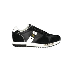Blauer Black Polyester Men Sneaker - Sneakers