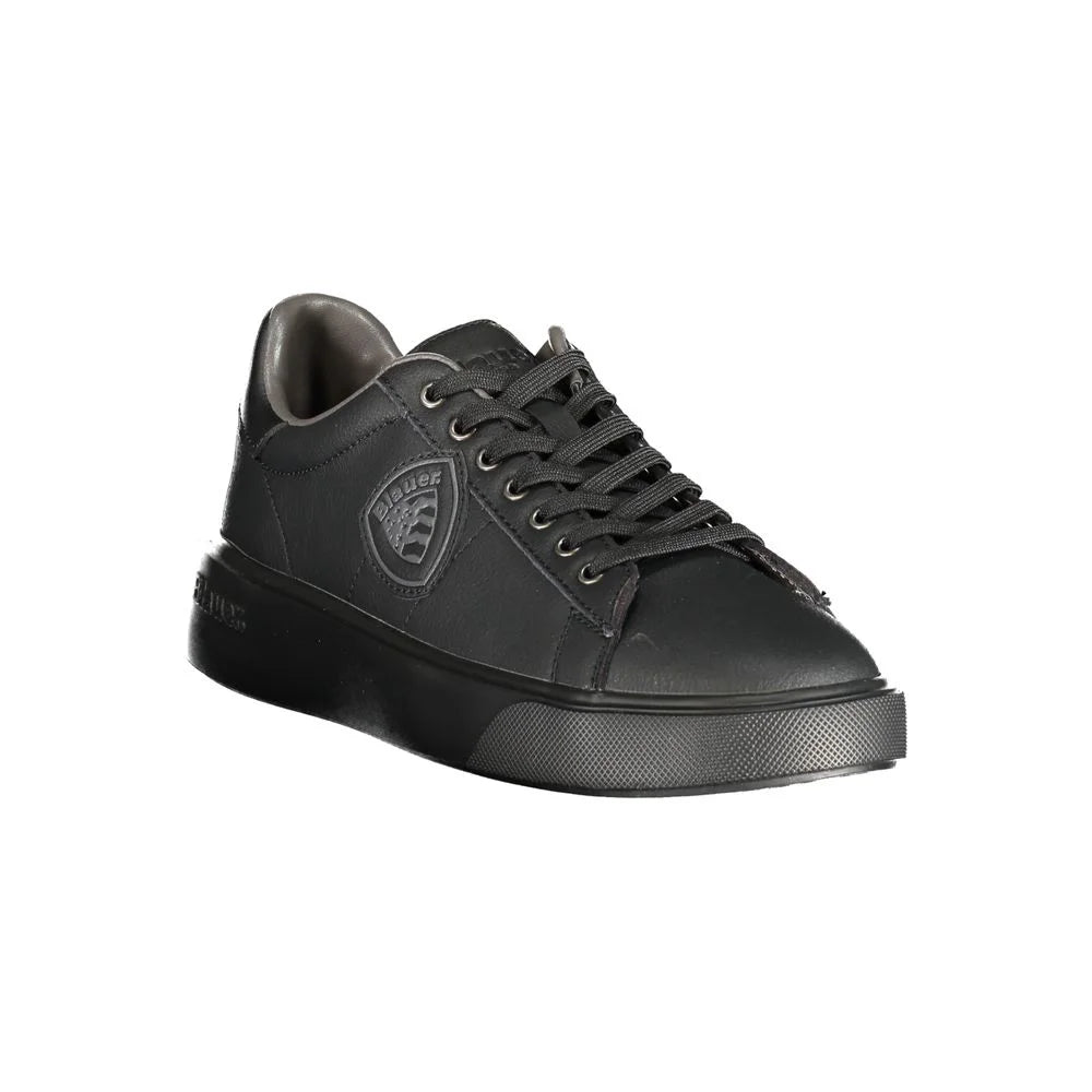 Blauer Black Polyester Sneaker - EU40/US7