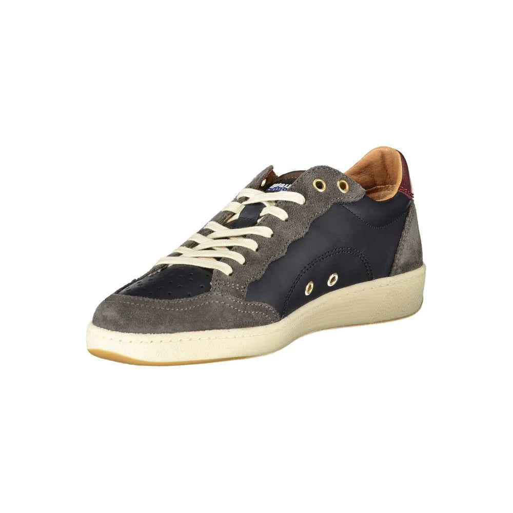 Blauer Blue Leather Men Sneaker