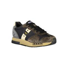 Blauer Blue Leather Men Sneaker