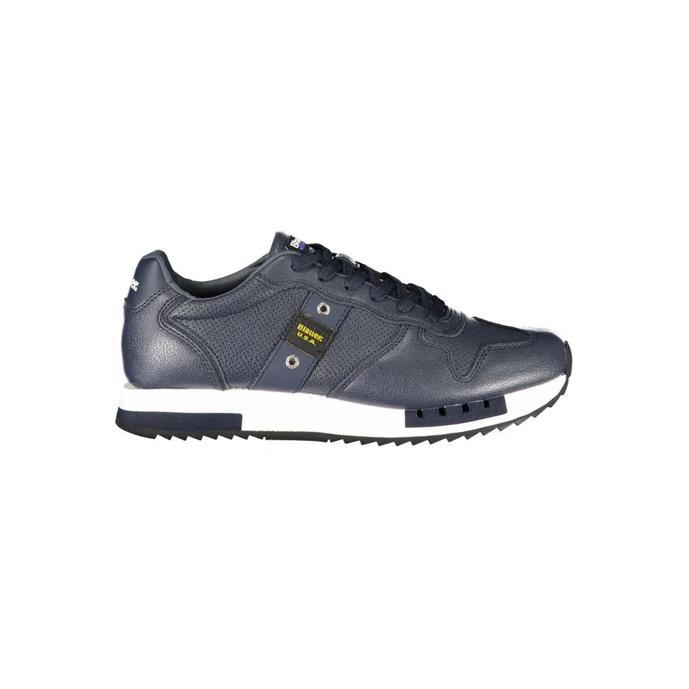 Blauer Blue Leather Men Sneaker - Sneakers