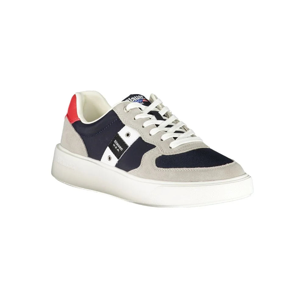 Blauer Blue Leather Men Sneaker - Sneakers
