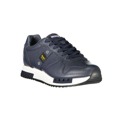 Blauer Blue Leather Men Sneaker - Sneakers