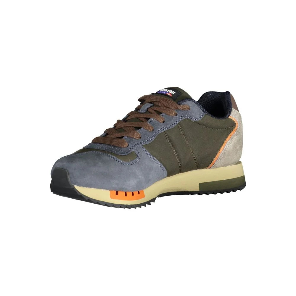 Blauer Blue Polyester Sneaker - EU44/US11 - Sneakers