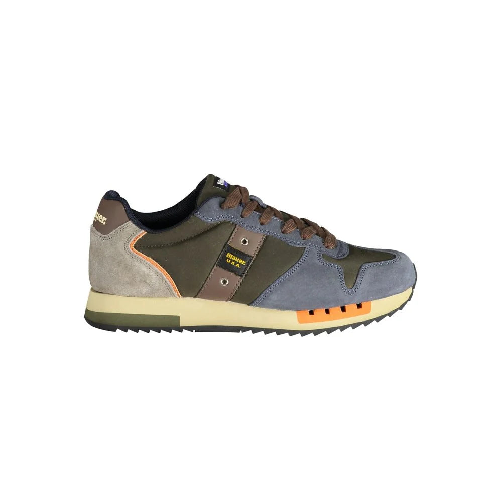 Blauer Blue Polyester Sneaker - EU44/US11 - Sneakers