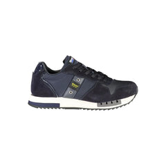 Blauer Contrast Lace-Up Sports Sneakers in Blue - EU45/US12 - Sneakers