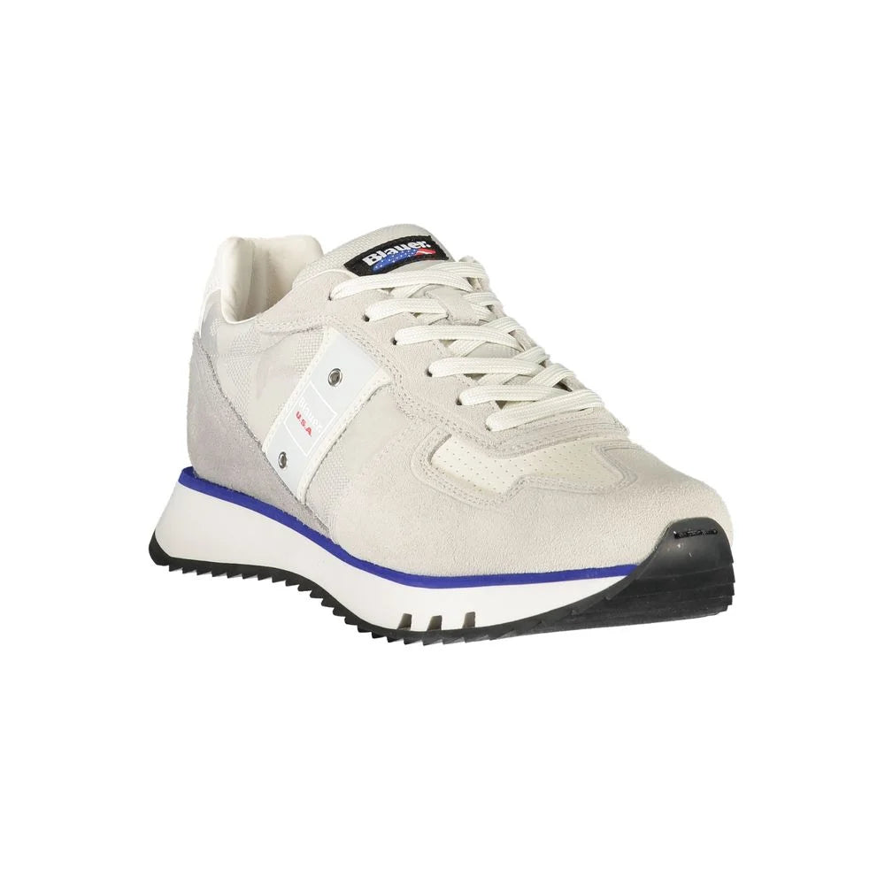 Blauer Gray Leather Men Sneaker - Sneakers