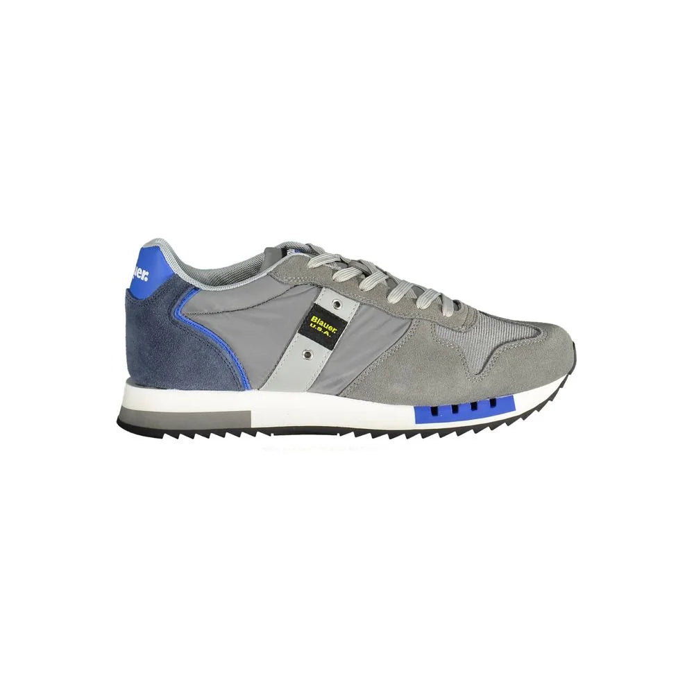 Blauer Gray Polyester Sneaker - EU42/US9