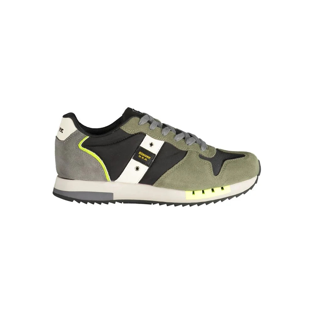 Blauer Green Polyester Sneaker - EU44/US11