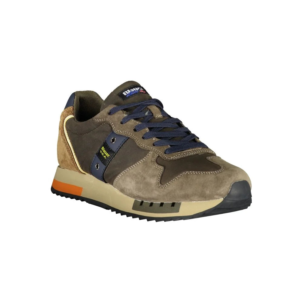 Blauer Green Polyester Sneaker - Sneakers