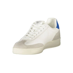 Blauer White Leather Men Sneaker - Sneakers