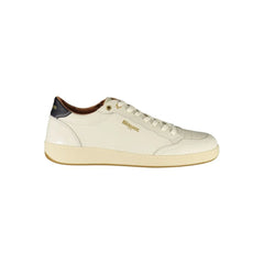 Blauer White Leather Men Sneaker - Sneakers