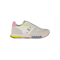 Blauer White Leather Women Sneaker - Sneakers
