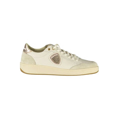 Blauer White Leather Women Sneaker - Sneakers