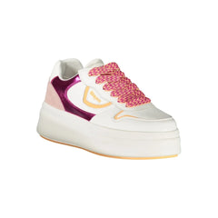 Blauer White Leather Women Sneaker - Sneakers