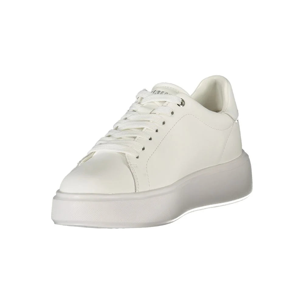 Blauer White Leather Women Sneaker - Sneakers