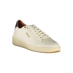 Blauer White Leather Women Sneaker - Sneakers